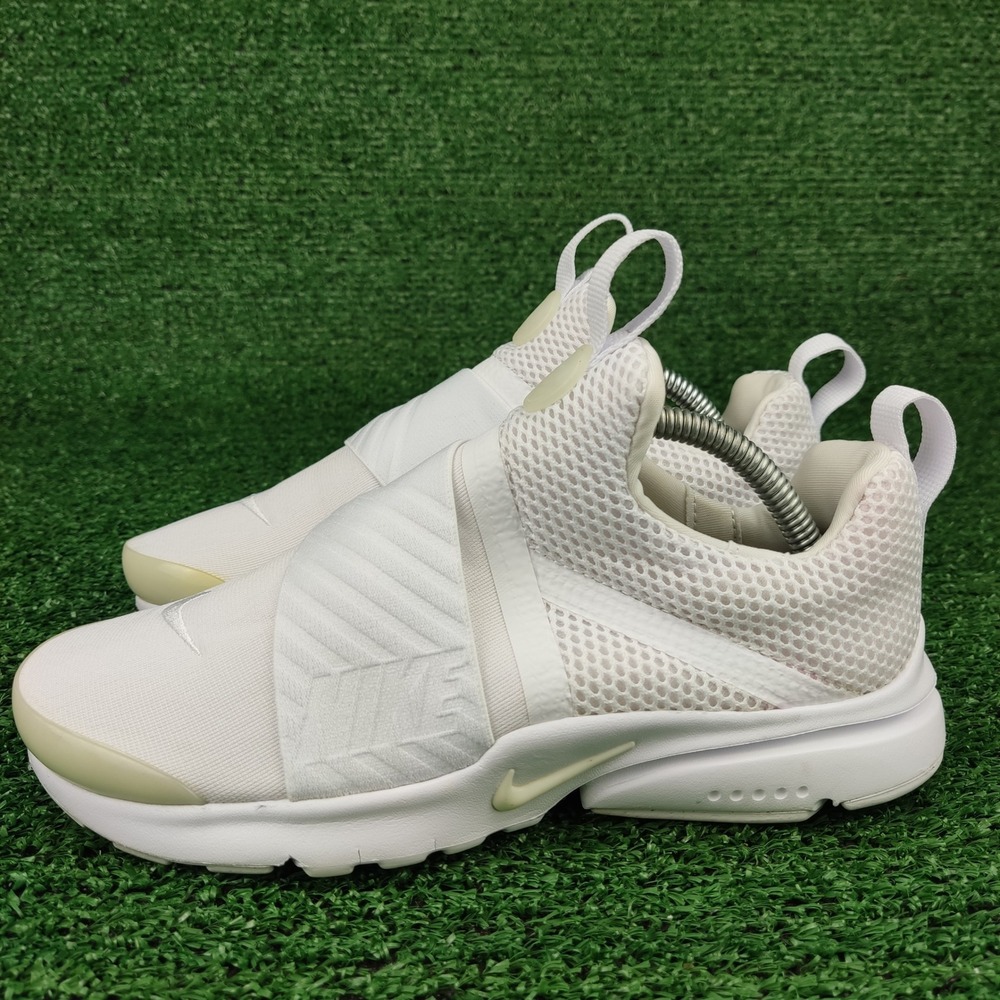 Nike Sneakers Kids 4Y White Presto Extreme Slip On 870020-101 Mesh Athletic - Picture 3 of 8